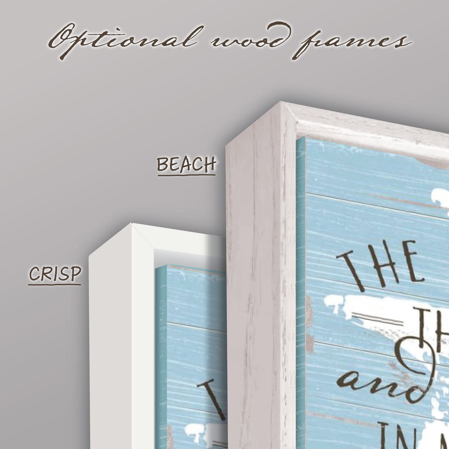 Custom Starfish Beach Quote Canvas Art