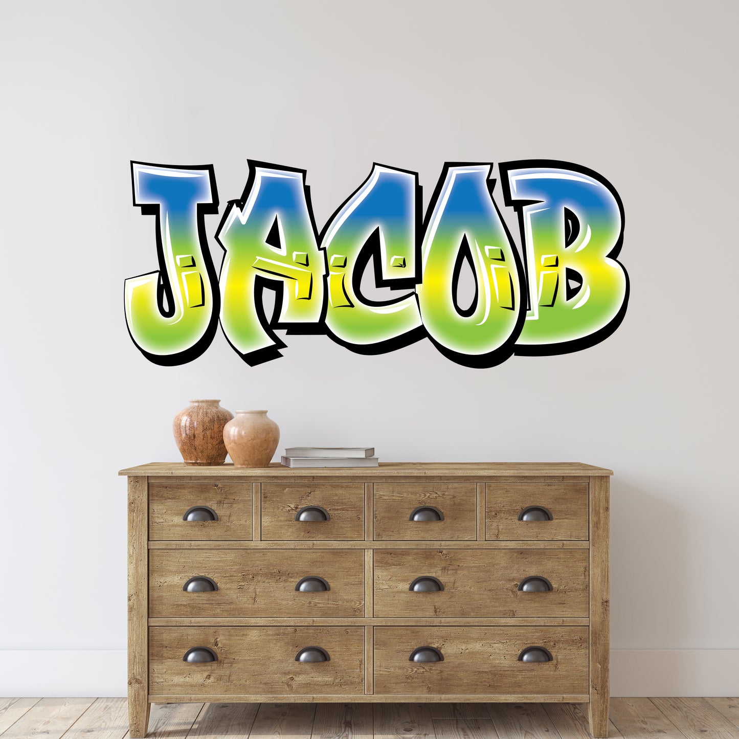 Graffiti Name Decal