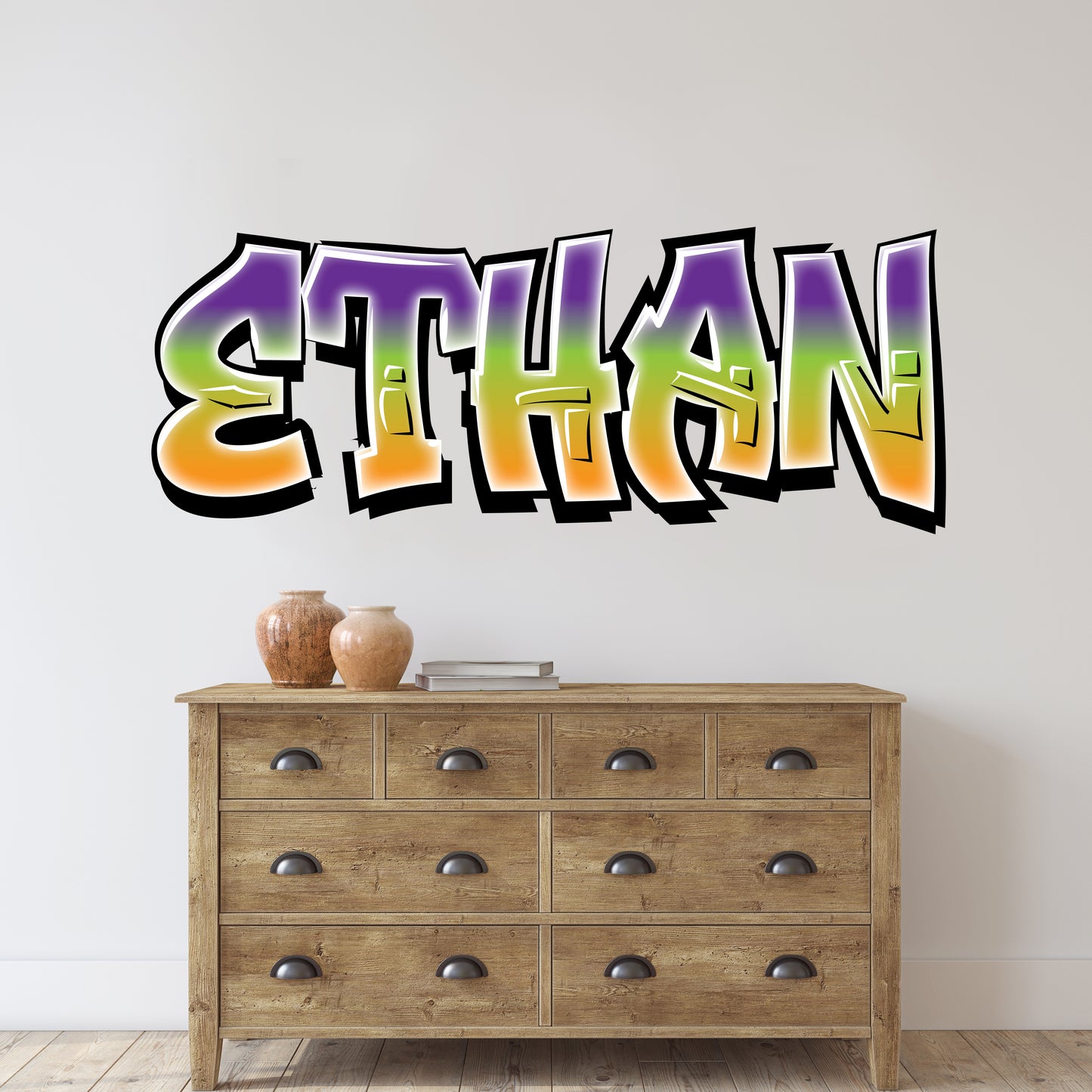 Graffiti Name Decal