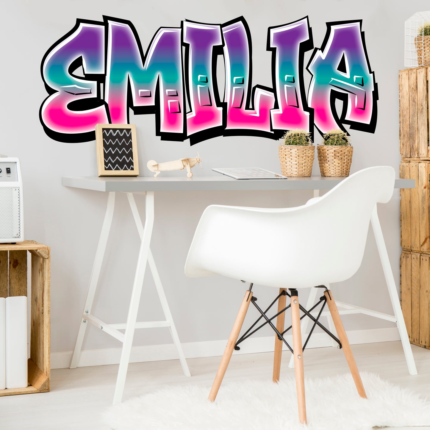 Graffiti Name Decal