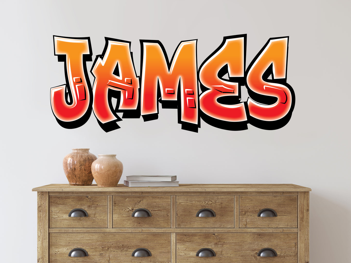 Graffiti Name Decal