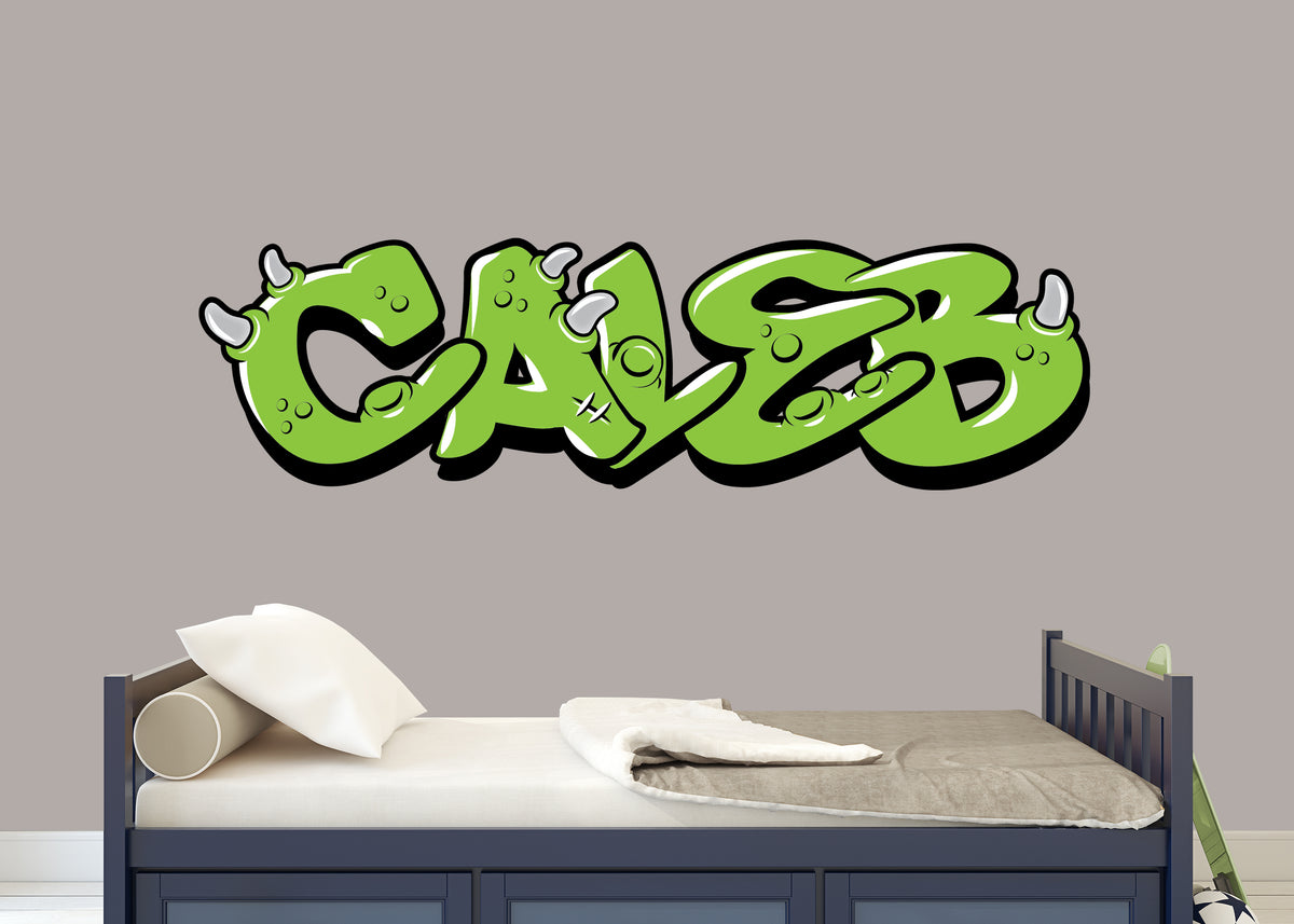 'Lil Monster Name Decal