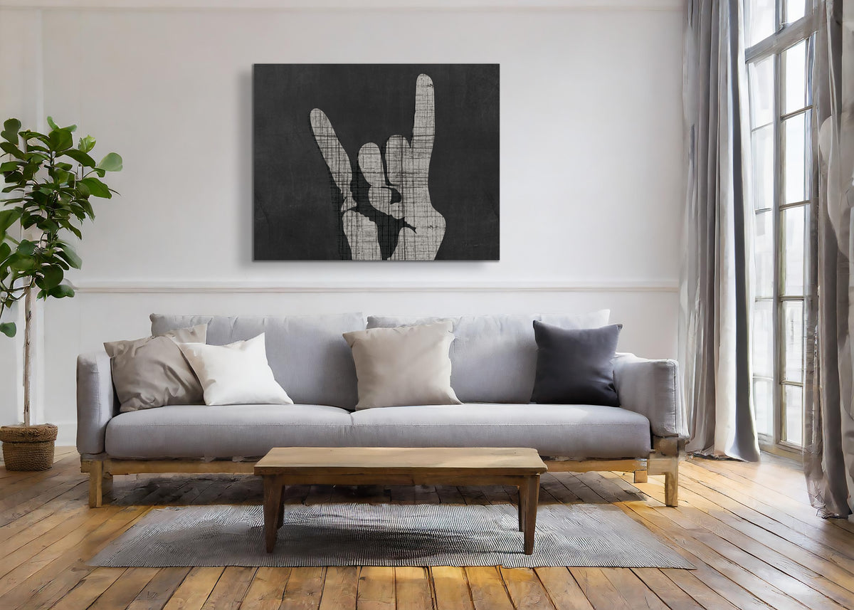 Rock On Canvas