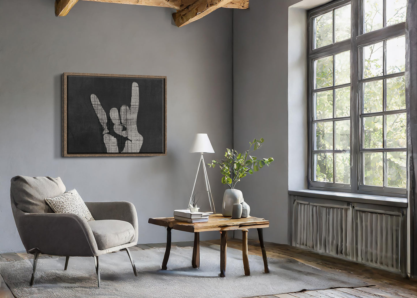 Rock On Canvas