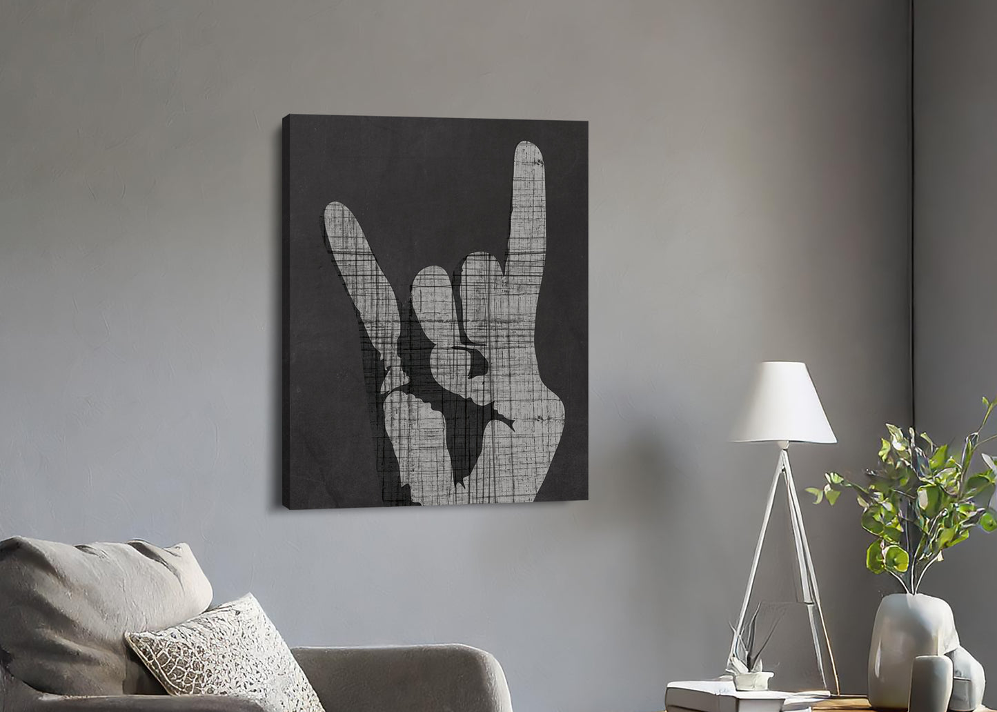Rock On Canvas