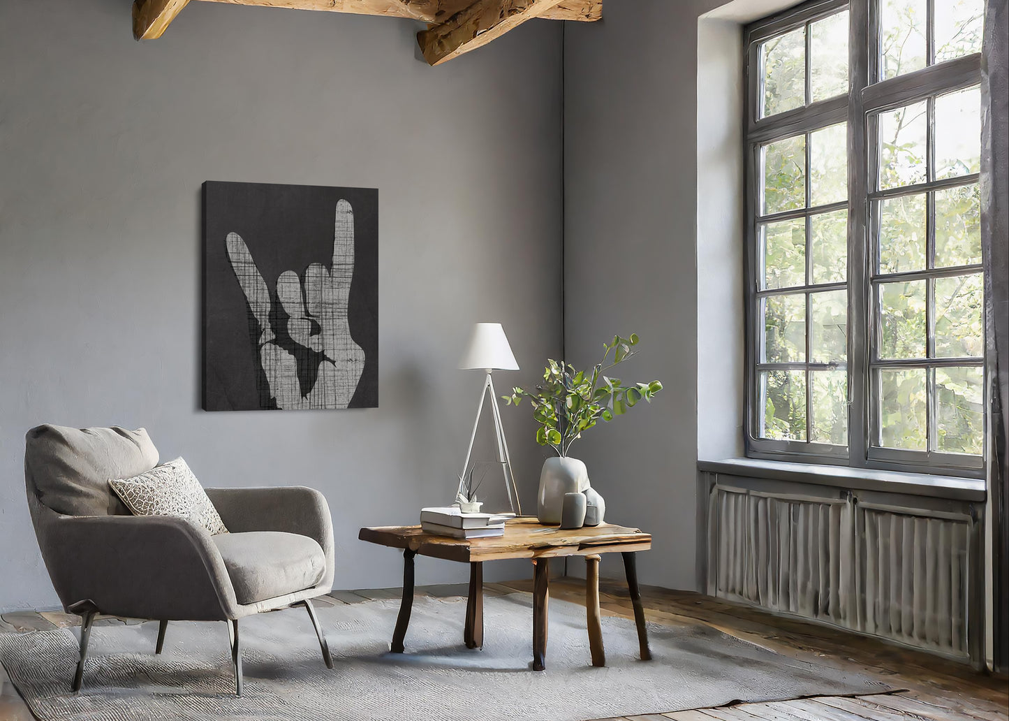 Rock On Canvas