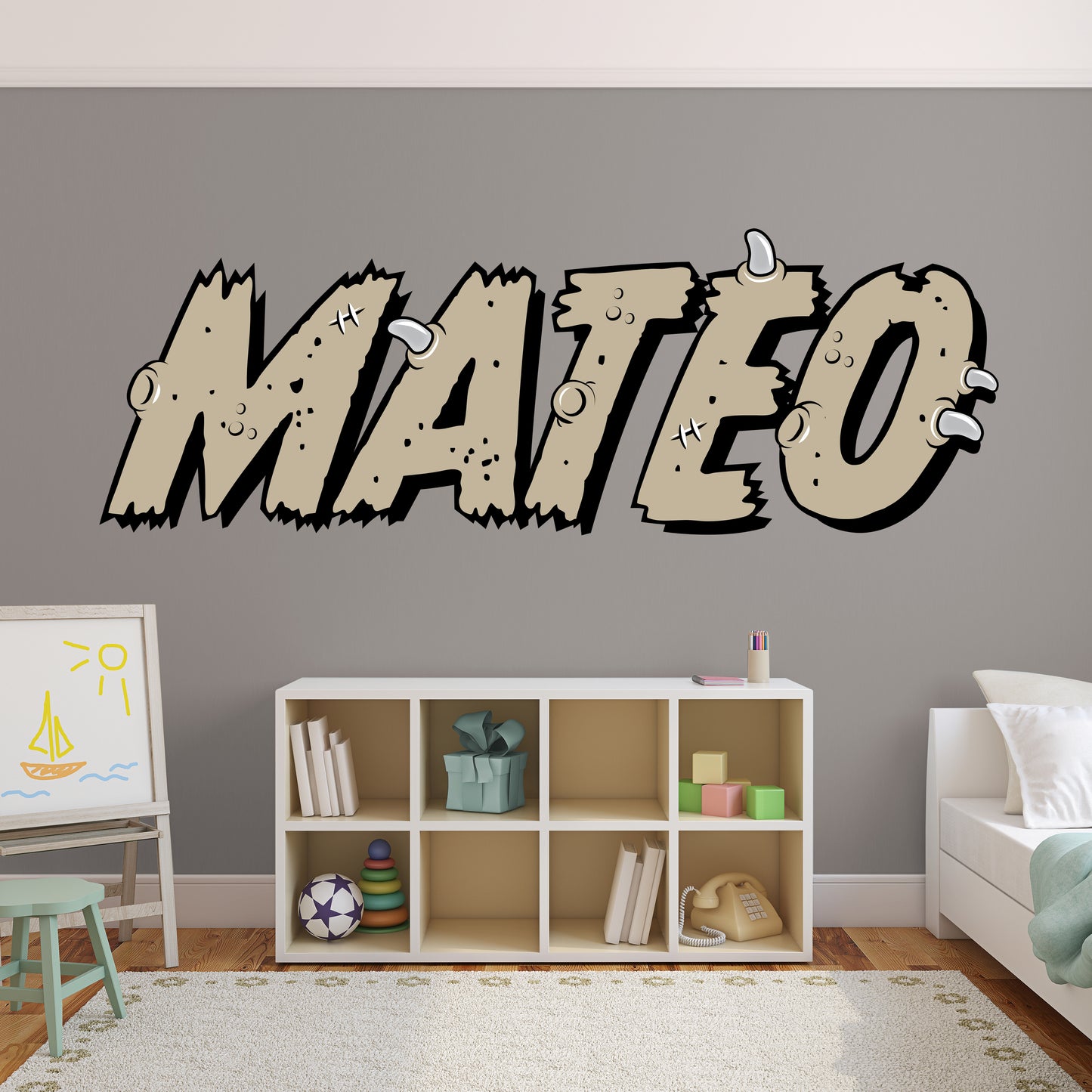Monster Name Decal