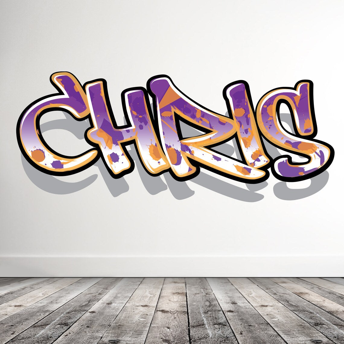 Graffiti Name With Shadow