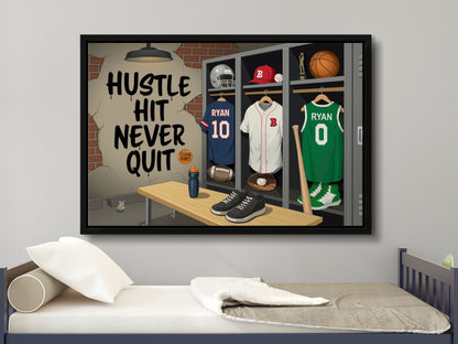 Signature Series Sports Locker Room Canvas