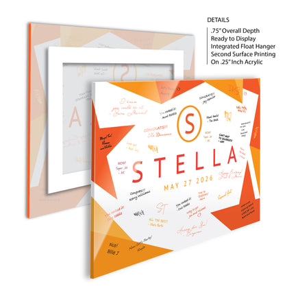 Modern Star Signing Board