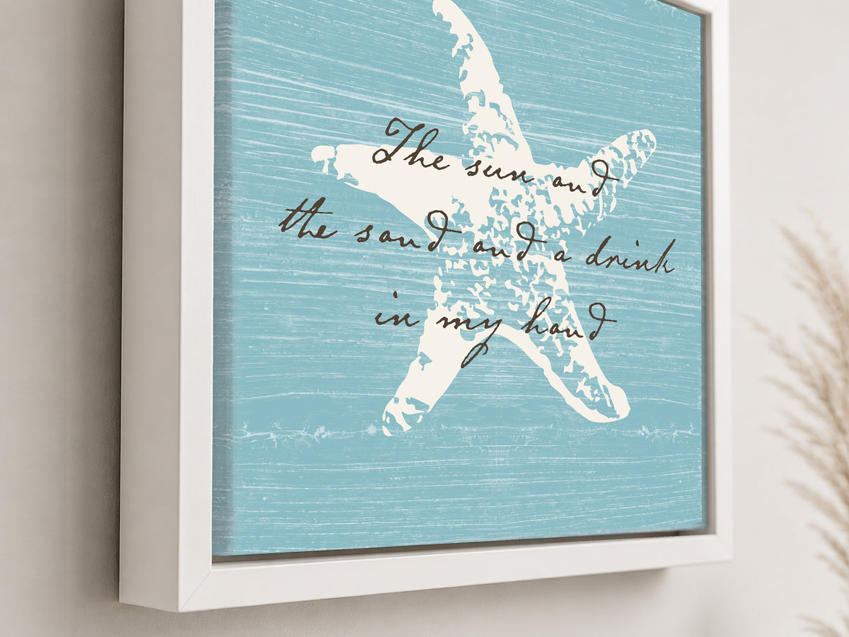 Custom Message Beach Art