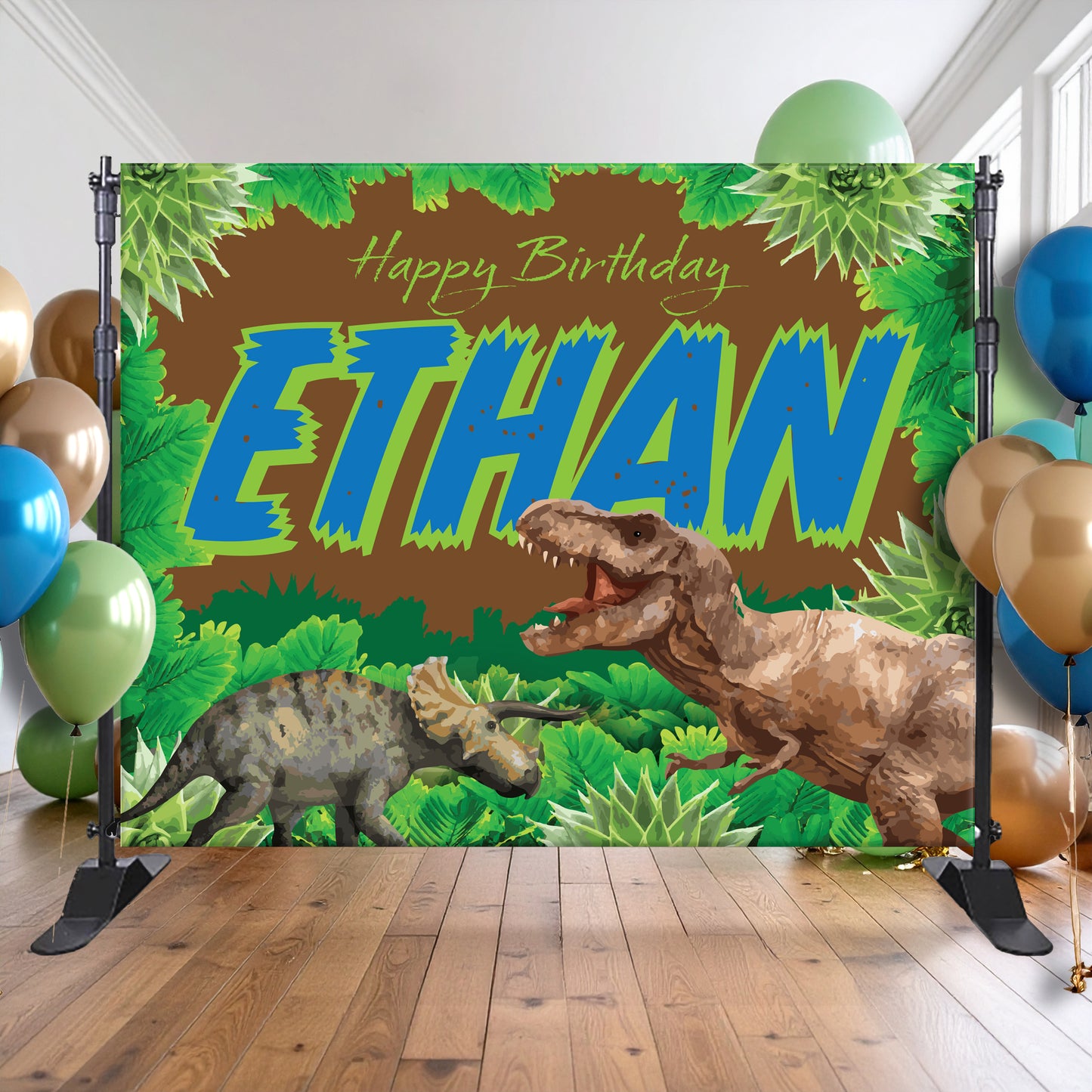 Dinosaur Birthday Banner