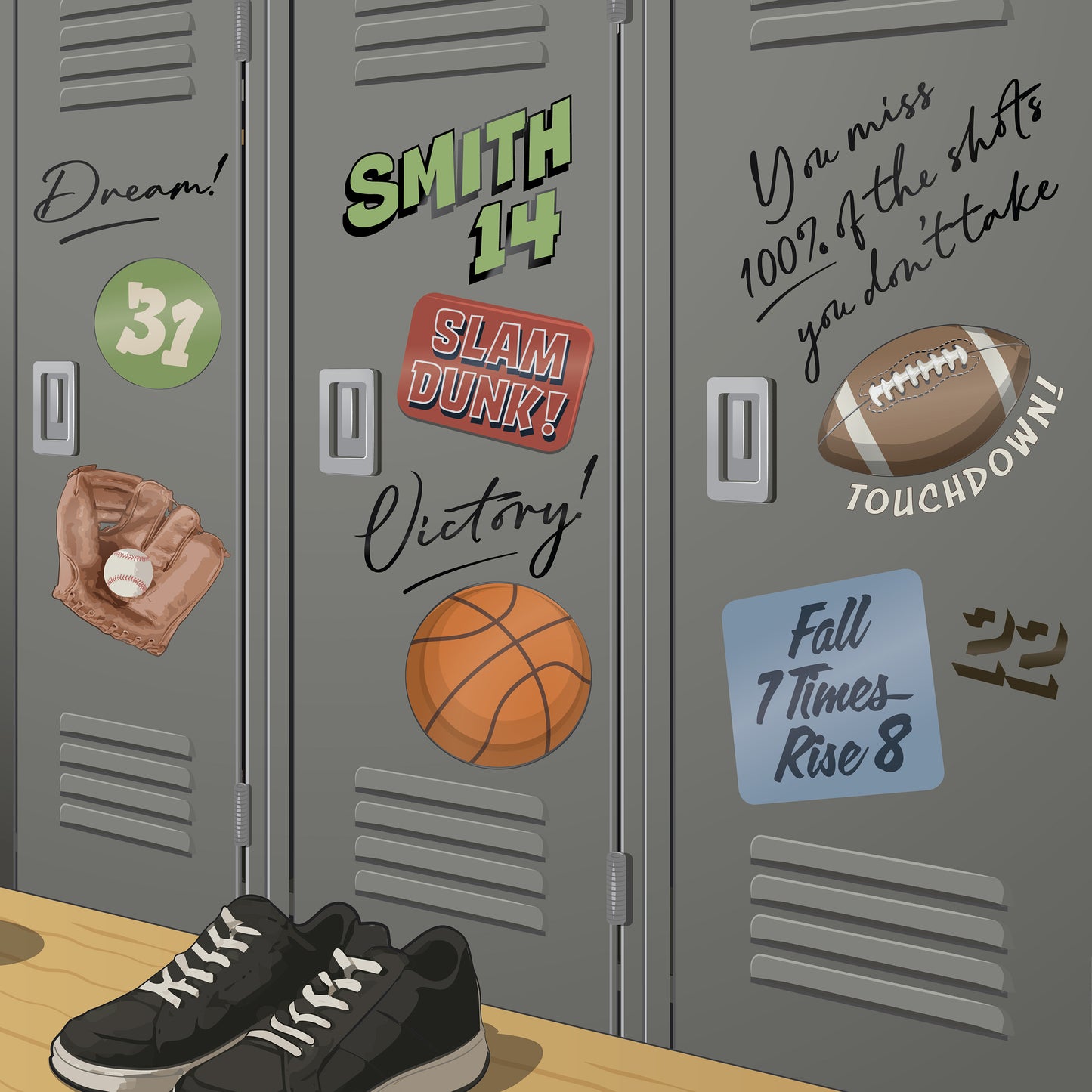 Signature Series Sports Locker Room Canvas