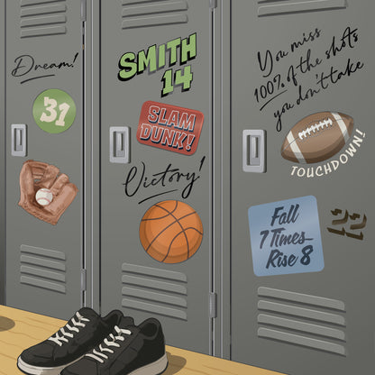 Signature Series Sports Locker Room Canvas
