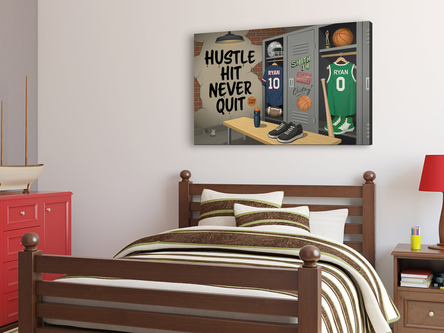 Signature Series Sports Locker Room Canvas