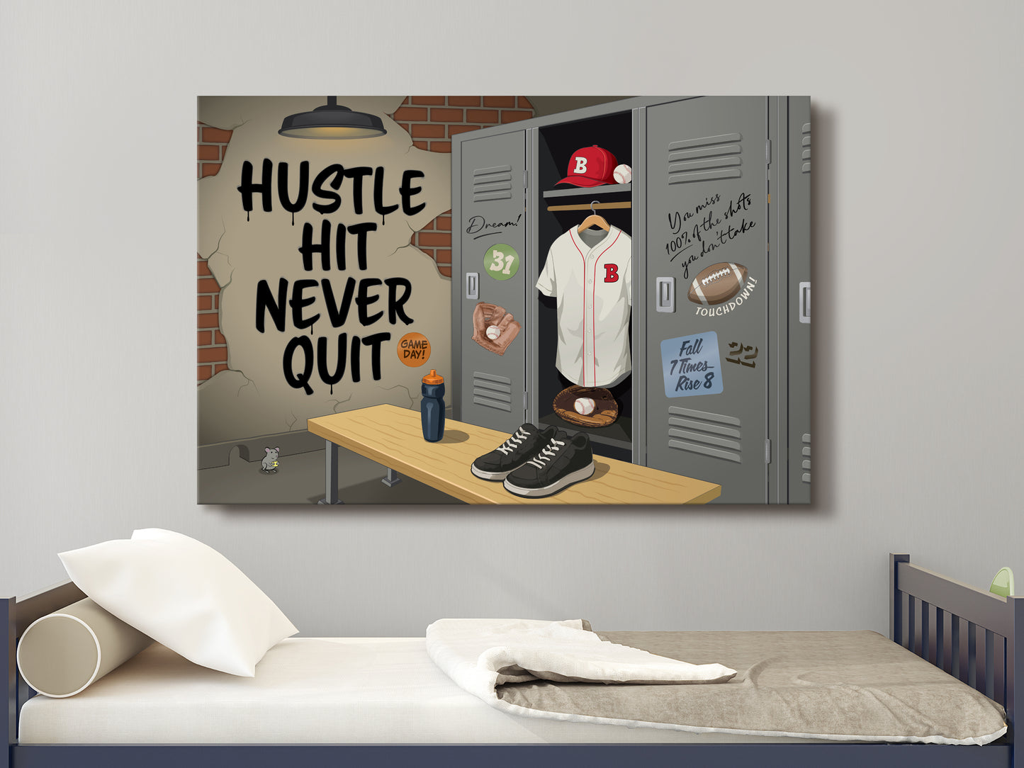Signature Series Sports Locker Room Canvas