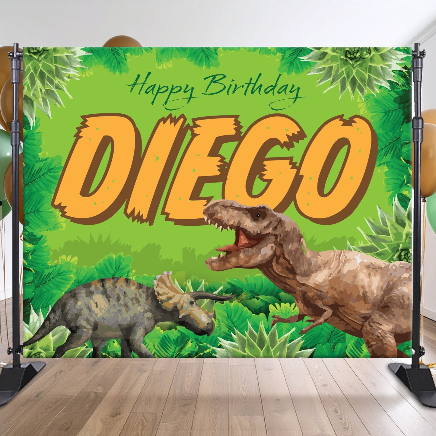 Dinosaur Birthday Banner
