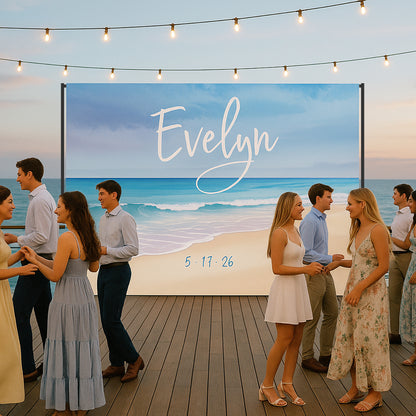 Beach Theme Backdrop