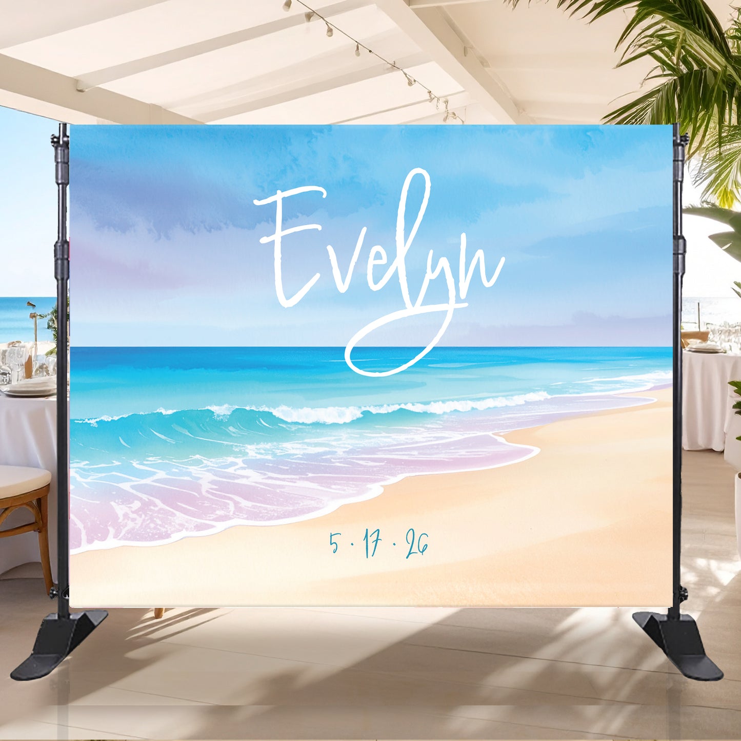 Beach Theme Backdrop