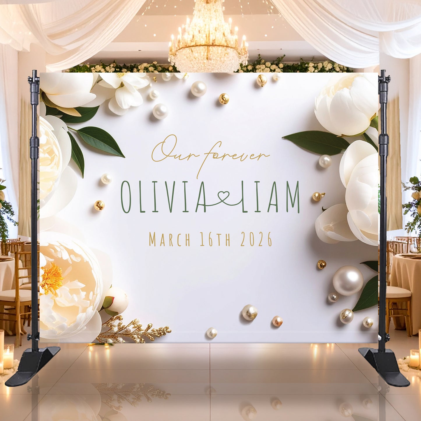 Wedding Banner - Floral A