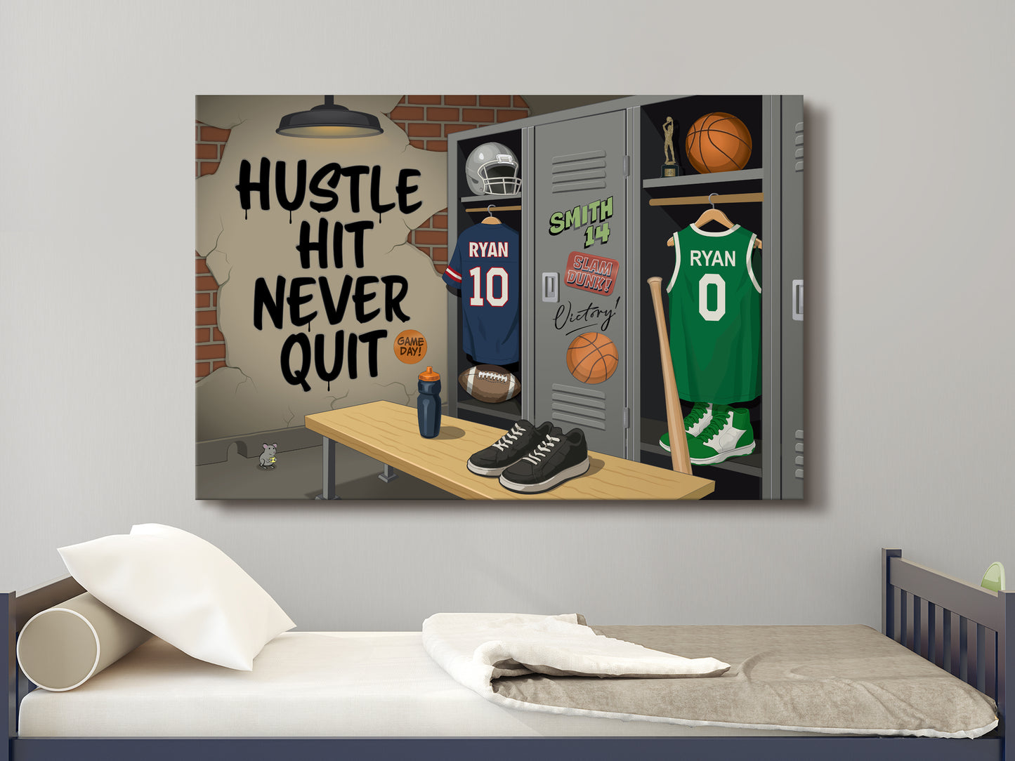 Signature Series Sports Locker Room Canvas