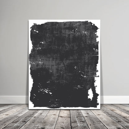 Rustic Black and White Canvas Art: Bold Neutral Home Decor