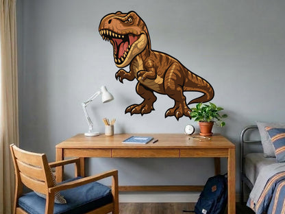 T-Rex Dinosaur Wall Decal, Dinosaur Wall Sticker for Kids Room, Jurassic Dinosaur Bedroom Decor, T-Rex Wall Art, Dinosaur Nursery Wall Decor